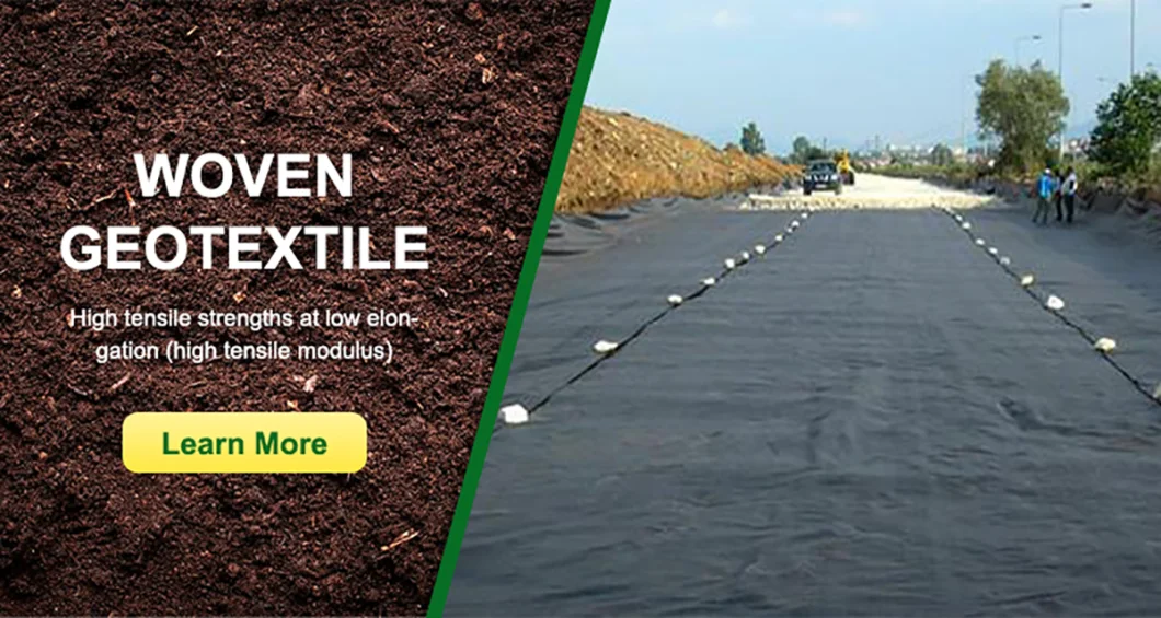 Ntpep аттестовало сплетенный Geotextile стабилизации ткани сплетенный PP для подкрепления почвы