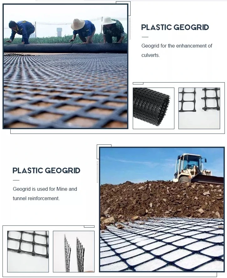  Высококачественный двухосный одноосный HDPE PP цен Geogrid
