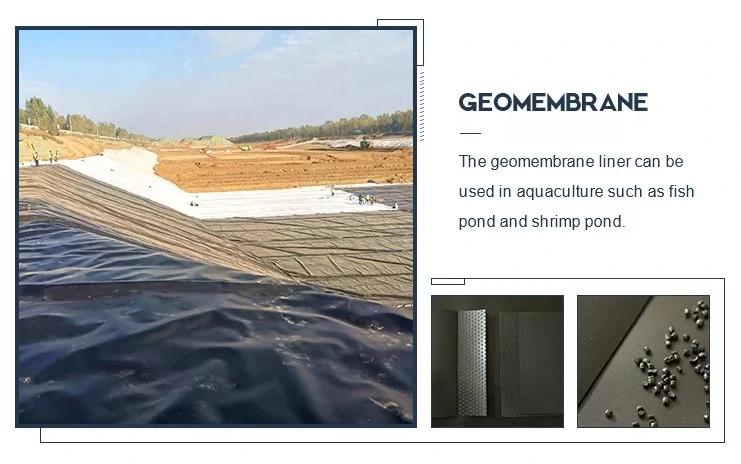 Противопроницаемость водонепроницаемая геомембрана HDPE 0,2 мм - 2,5 мм для свалок 5