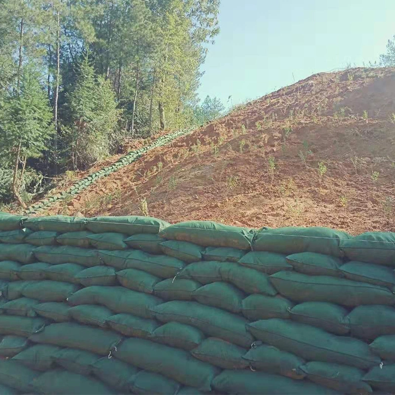 ISO9001 / ISO14001 ПЭТ нетканый материал Geobag для борьбы с наводнениями 1