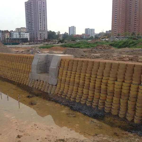 Устойчивая к коррозии пластмассовая геоэлементная сетка из HDPE, используемая в дорожном строительстве 6