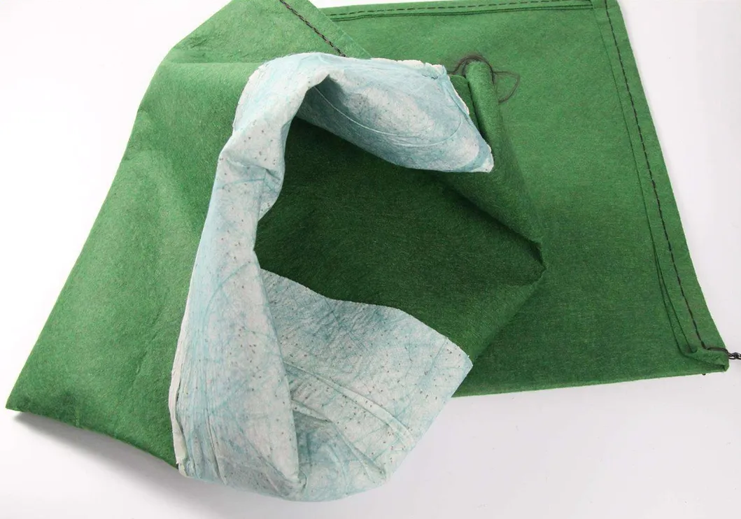 Промышленный 40*80 см Геотекстиль Geobag для защиты от склонов автомагистралей Геотекстиль Geobag Залесение Посадка травы Контроль наводнений Геотекстиль Geobag 1