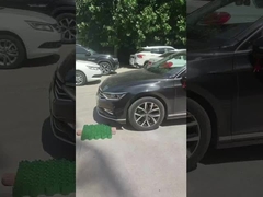 Площадки для подъездов с гравийной решеткой и травяной решеткой из HDPE