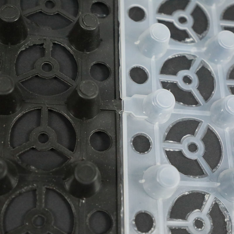Доска дренажа Hdpe мембраны дренажа воды Dimpled хранением для здания водоустойчивого защищает