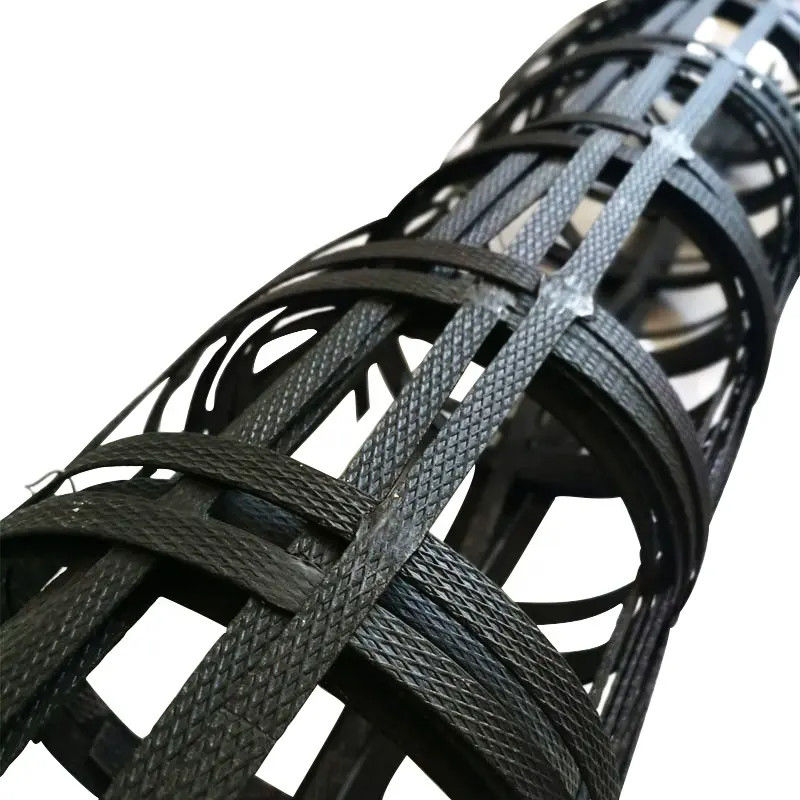 Сваривая продукты Geogrid двухосные объединенные Geogrid стального пластикового составного Geotextile