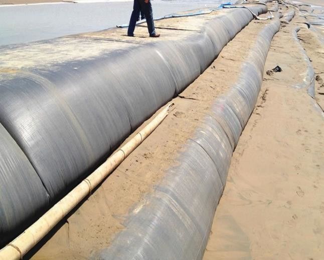 Драгированные сумки Geotube Geotextile Dewatering седиментируют цедильные мешки
