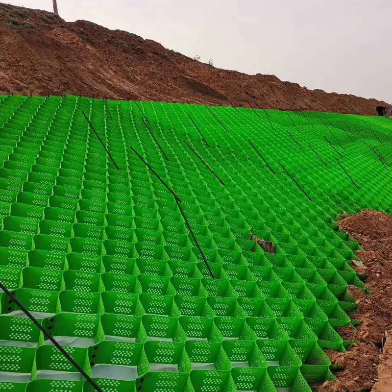 Анти- коррозия 50мм Хдпе Геоселл для склона холма дороги армирования почвы
