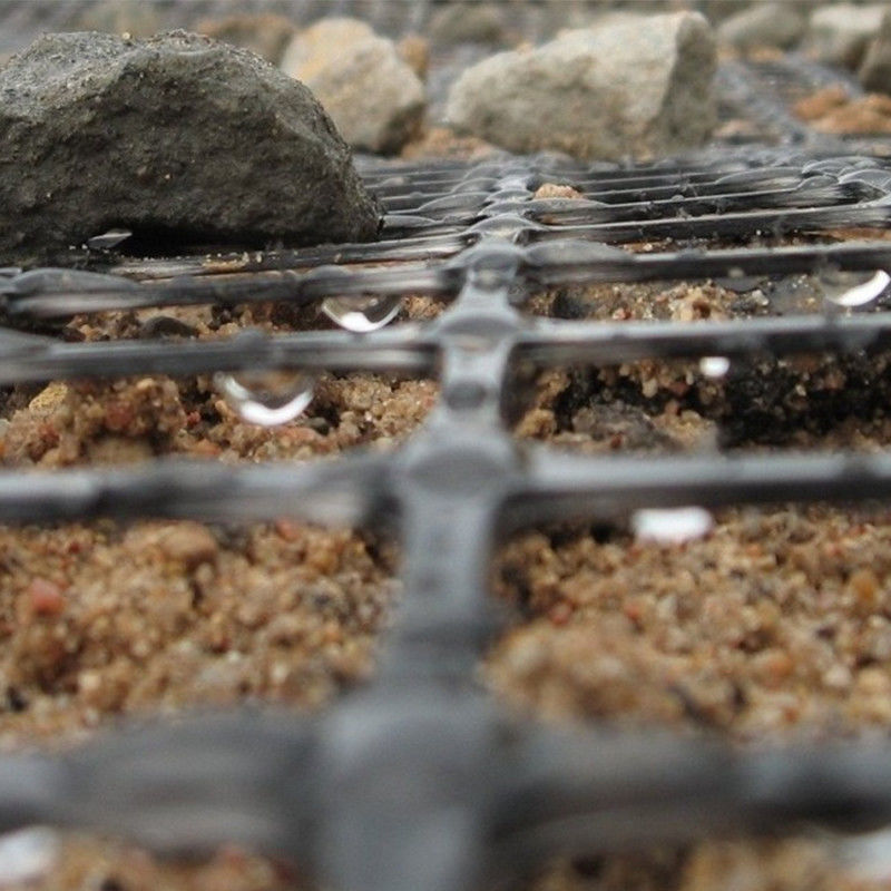Высокопрочный полиэстер Geogrid для базальных обваловок и подкрепления стен наклона почвы