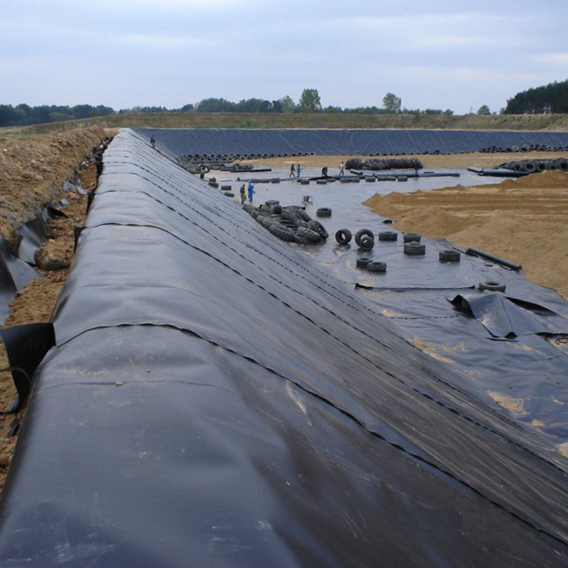 Водонепроницаемая геомембрана из HDPE для водоемов