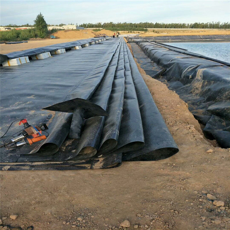 0.3mm/0.5mm/0.75mm/1mm/1.5mm/2mm Чёрная мембрана пластиковая плита HDPE LDPE LLDPE девственная геомембрана линейка для креветок рыбы F