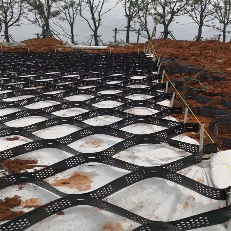 Стабилизатор черного гравия сетка земля HDPE Geocell Factory Стабилизатор гравия для подъездных стен