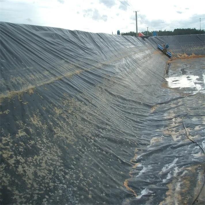 Геомембрановый гидроизоляционный линейник из HDPE / линейка бассейна / Георидный строительный материал дорог, биогазовый перевариватель полигонов