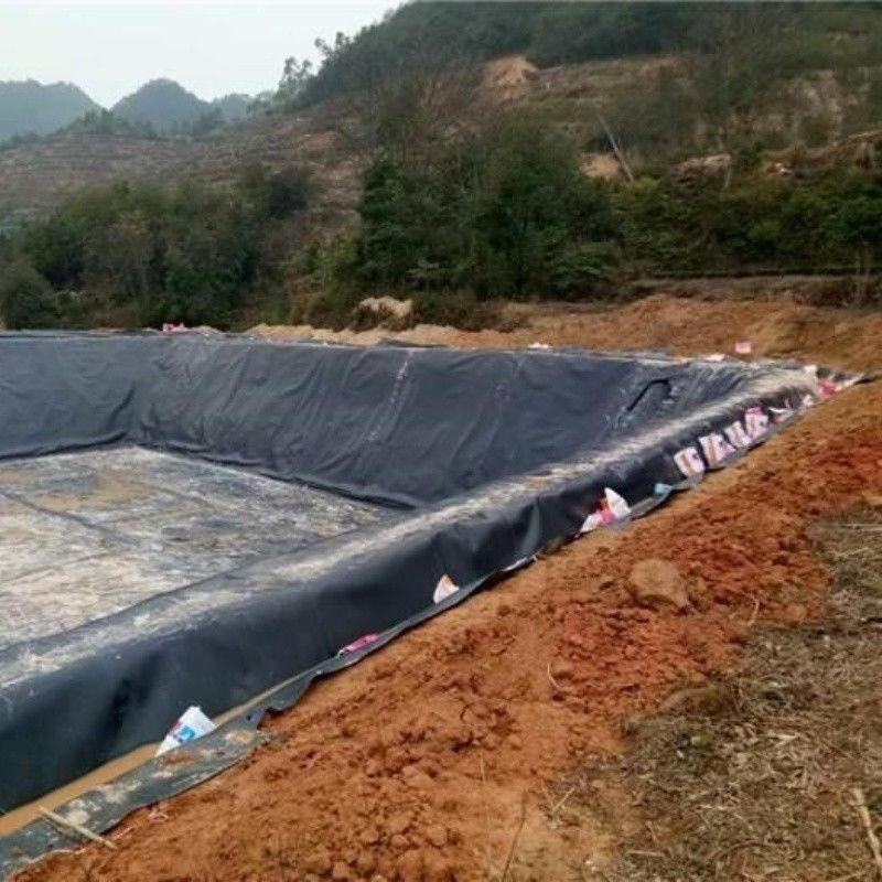 Геомембрановый гидроизоляционный линейник из HDPE / линейка бассейна / Георидный строительный материал дорог, биогазовый перевариватель полигонов