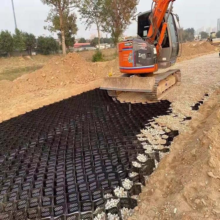 Укрепленные набережные поддерживающие стены HDPE геоэлементы дорожного полотна укрепление почвы стабилизация речного канала геоэлементы