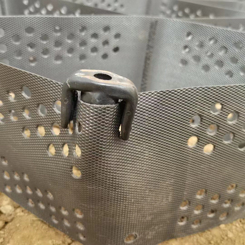 Текстурированная с отверстиями HDPE высококлеточная система изоляции Honeycomb Geocell для дорожного фонда защиты склонов парковки