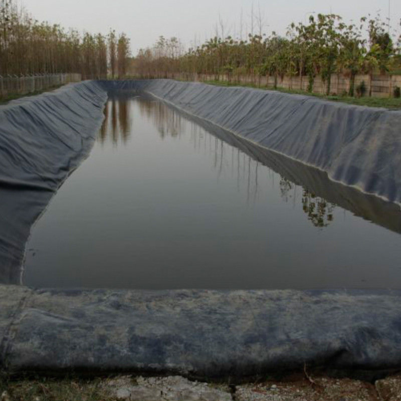 100% необработанный материал ASTM Standard GM13 HDPE Geomembrane Liner 0,3 мм 0,5 мм 1,0 мм 1,5 мм 2,0 мм для свалки / пруда креветок