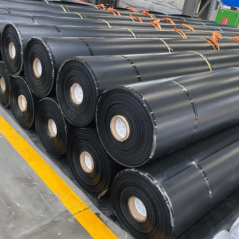 100% девственный ASTM Противопросачивающий водонепроницаемый HDPE LDPE LLDPE Геомембрана для плотины пруда линера полигоны