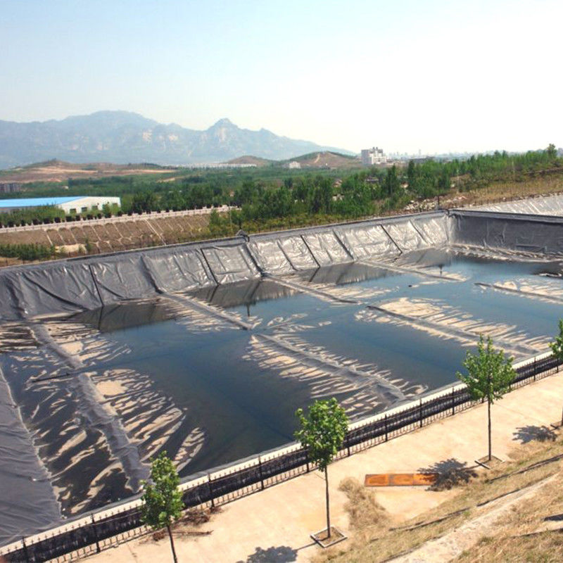 100% девственный ASTM Противопросачивающий водонепроницаемый HDPE LDPE LLDPE Геомембрана для плотины пруда линера полигоны