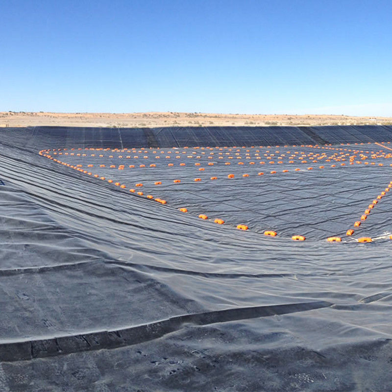 100% девственный ASTM Противопросачивающий водонепроницаемый HDPE LDPE LLDPE Геомембрана для плотины пруда линера полигоны