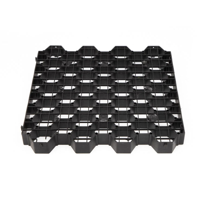 HDPE Пластмассовая травянистая стабилизаторная решетка для парковочных площадок Наружная крыша Садовые проницаемые мостовые перекрытия