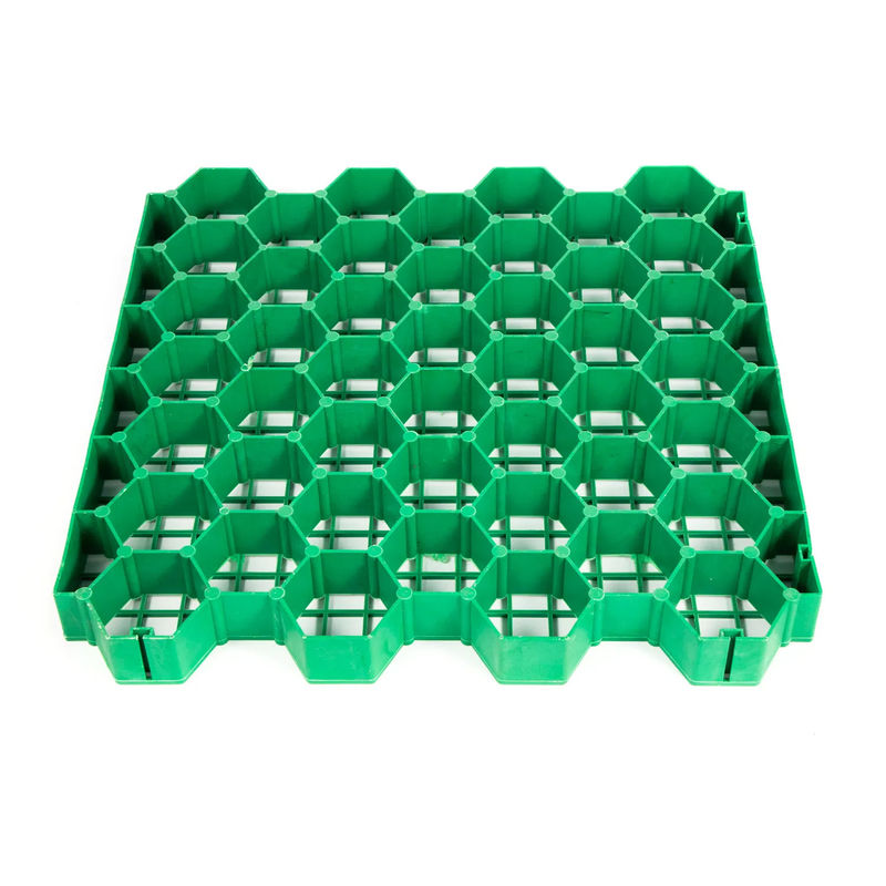 HDPE Пластмассовая травянистая стабилизаторная решетка для парковочных площадок Наружная крыша Садовые проницаемые мостовые перекрытия
