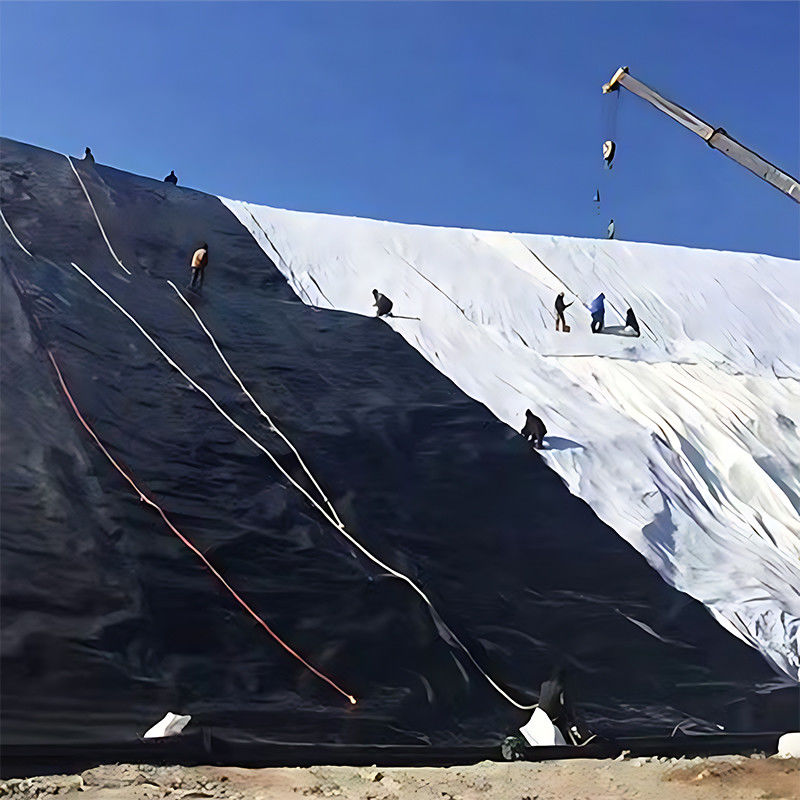Геомембрановая водоема из HDPE толщиной 1,0 мм с 100% необработанным материалом для водопровода