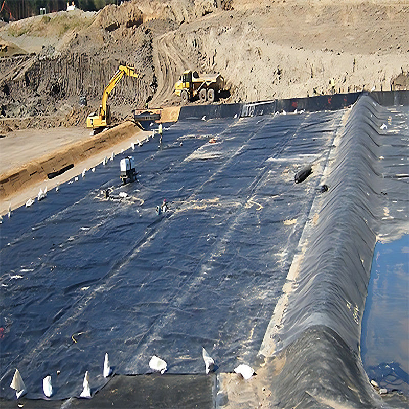 Геомембрановая водоема из HDPE толщиной 1,0 мм с 100% необработанным материалом для водопровода