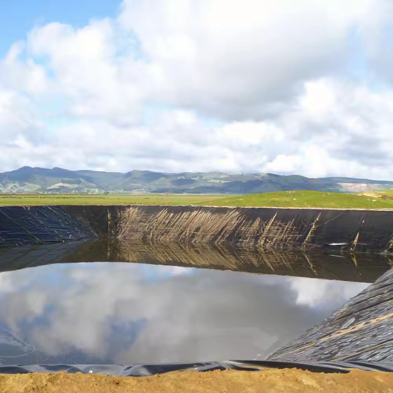 Высококачественный черный геомамбранный водоем из HDPE 0,5 мм ≈ 2,0 мм для рыбоводства, водоемов аквакультуры, водохранилищ и гидроизоляции плотин