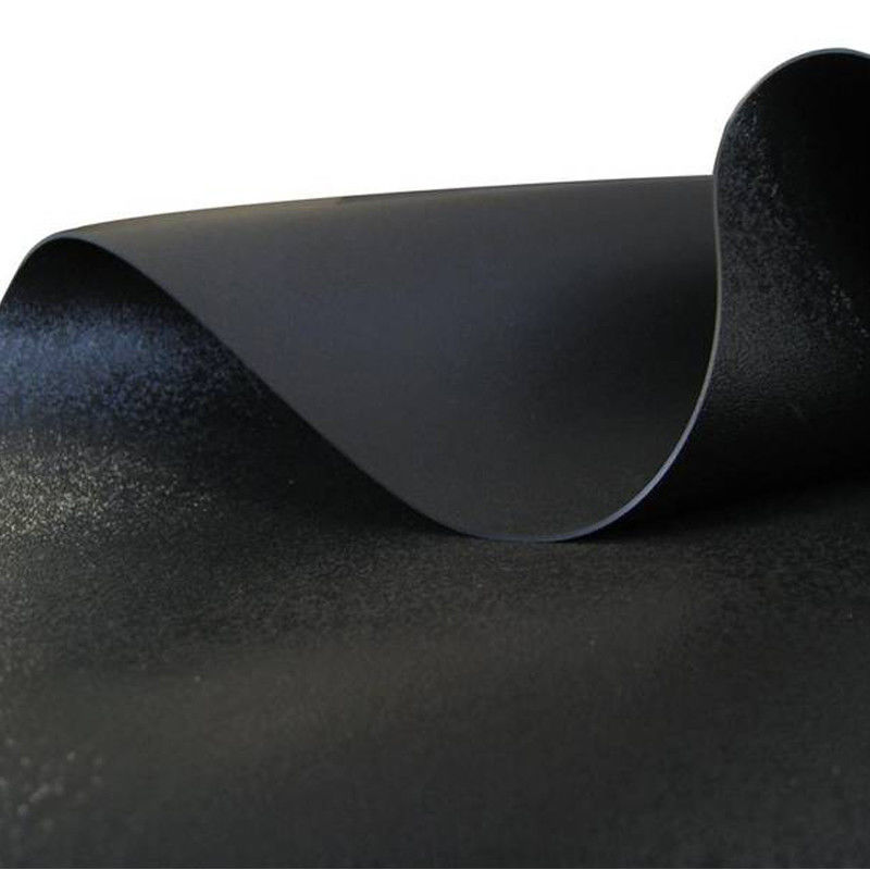 Геомембраны из полиэтилена с высокой плотностью из HDPE Черные ультрафиолетоустойчивые облицовки Полиэтиленовый прудовой облицовка для удержания свалок Толщина 1,5 мм