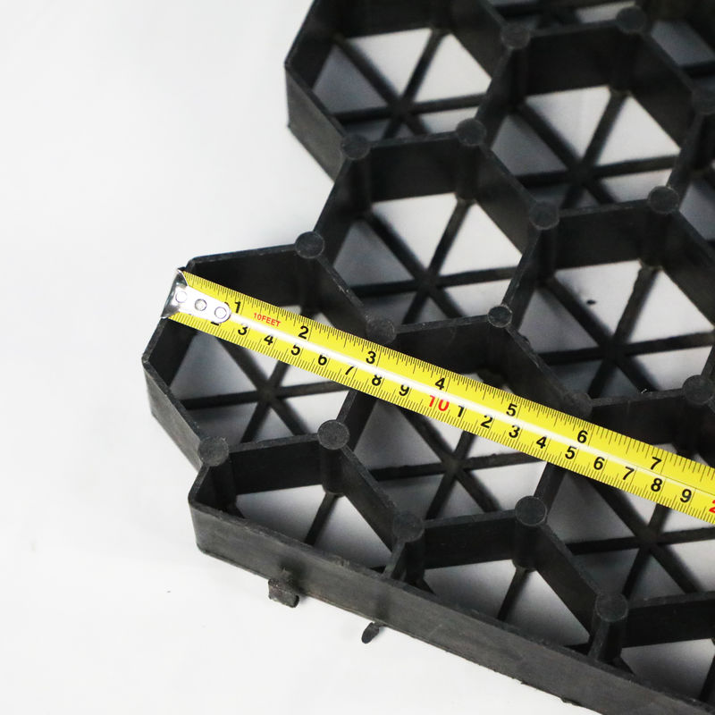 Пластиковая Пластиковая травяная сетка для парковки Огненный выход HDPE Мостовые покрытия Геосетка для ландшафта Земля Геоклетка Гравийная решетка