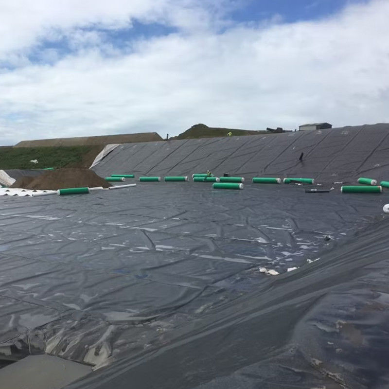 Непроницаемый УФ-устойчивый Геомембрановый водоем из HDPE для аквакультуры Сельское хозяйство Дамбы свалки Рыбоводство Биоперевариватель Добыча