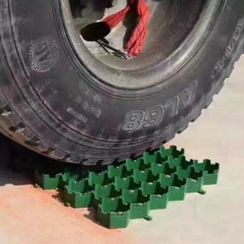 Тяжелая сетка HDPE для прокладки травы ️ Проницаемое укрепление грунта и стабилизатор гравия для подъездов, парковочных площадок и ландшафта
