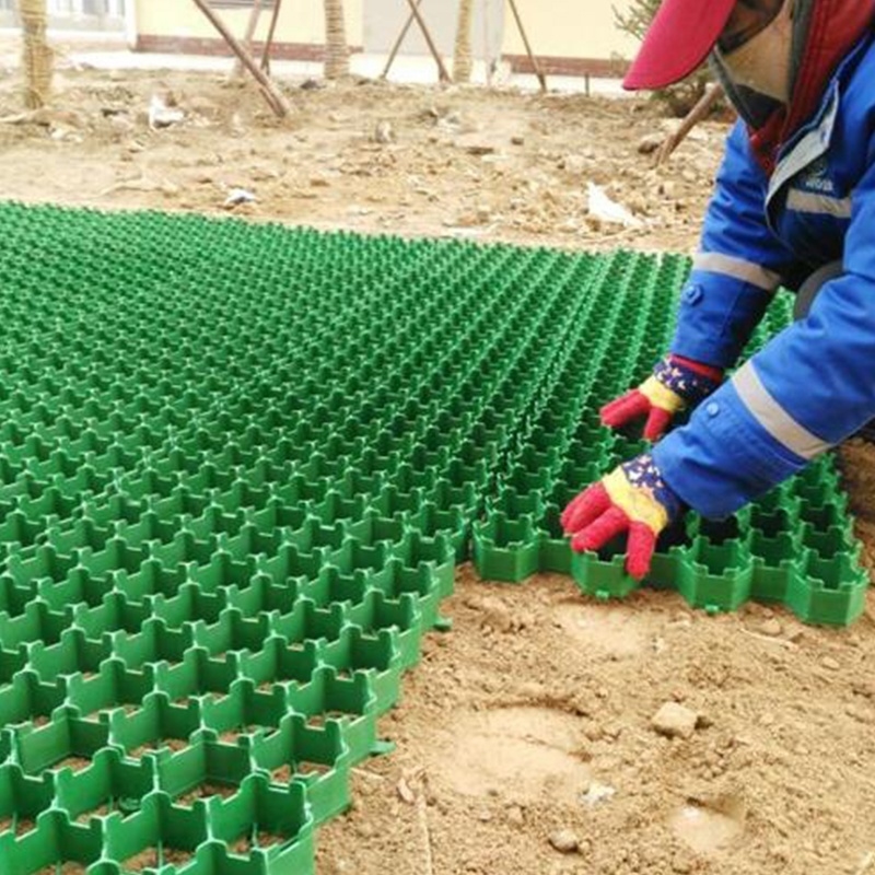 Тяжелая сетка HDPE для прокладки травы ️ Проницаемое укрепление грунта и стабилизатор гравия для подъездов, парковочных площадок и ландшафта