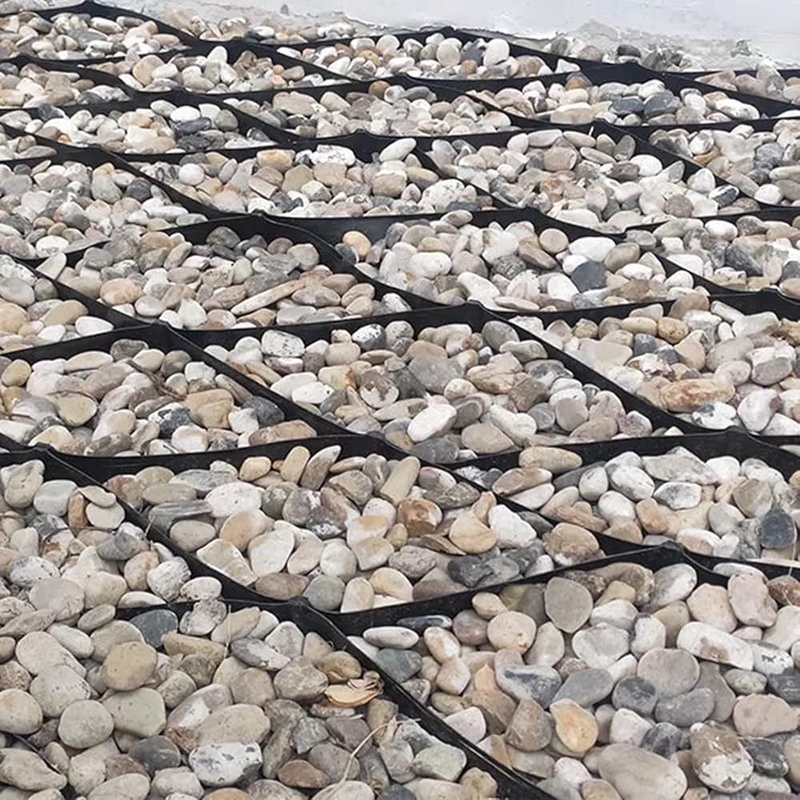 Прочные геоячейки из HDPE, гладкая поверхность, геоячейки из HDPE для подъездных путей, контроль эрозии для склонов, поддержка подпорных стен