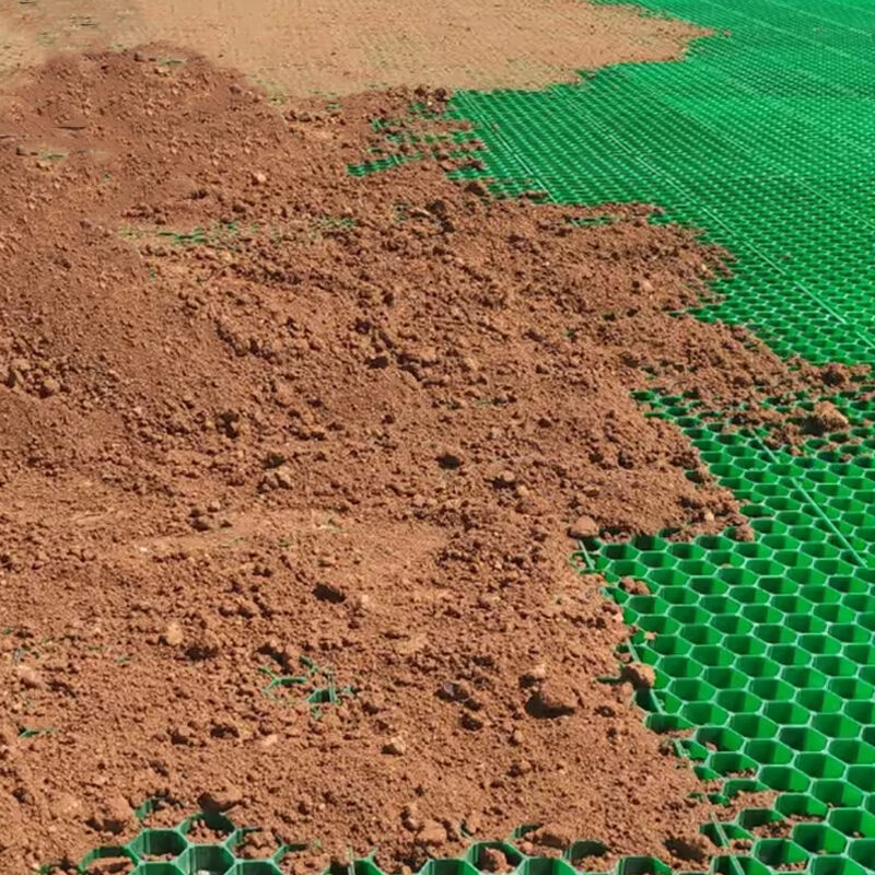 Пластиковая газонная решетка 38 мм 48 мм 68 мм для гравия, стабилизатор гравия для подъездной дорожки, парковки