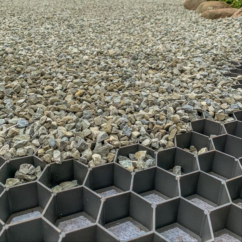 HDPE Пластиковая травяная решетка для травы Настил парковки Парковочные места Контроль эрозии склона Стабилизация почвы Шлифовальные и ландшафтные мосты Пластиковая травяная решетка