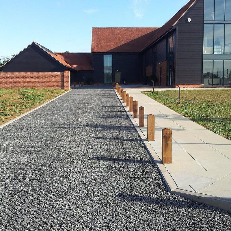 HDPE Пластиковая травяная решетка для травы Настил парковки Парковочные места Контроль эрозии склона Стабилизация почвы Шлифовальные и ландшафтные мосты Пластиковая травяная решетка